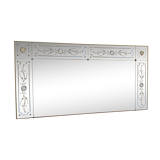 Venetian bistro mirror 200 x 100 cm - 50s