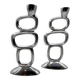 Pair of candlesticks "Circle" – Matthew Hilton, 1980s