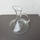 Glass wine carafe