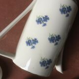 Service à thé en porcelaine fleurs