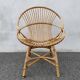 Fauteuil corbeille rotin
