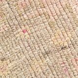 3x13 Rug For Kitchen Pink Beige Herki Vintage Runner Rug, 79x402Cm SK 4146