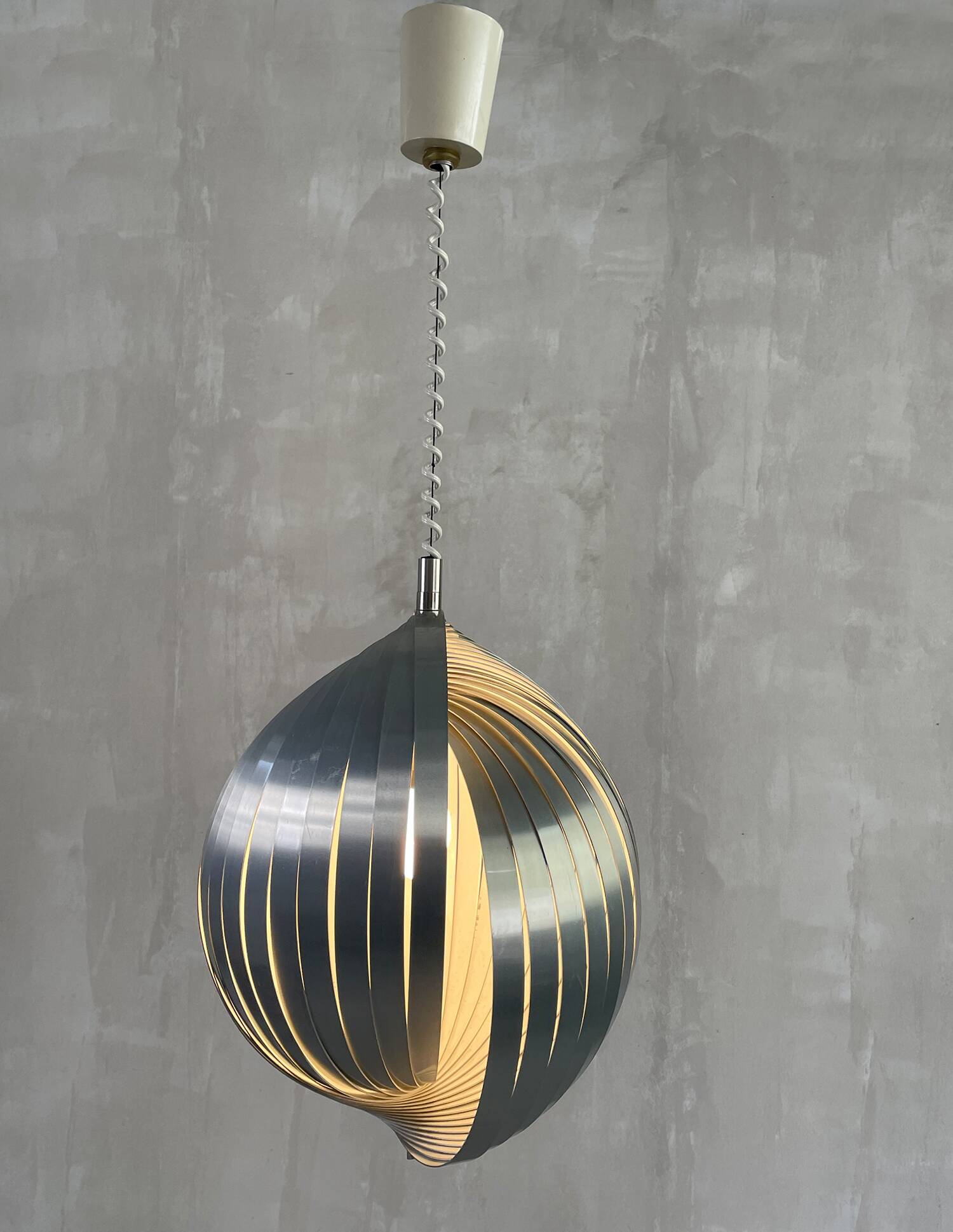 Large suspension by Henri Mathieu France 1970