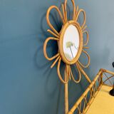 Rattan hairdresser and vintage wicker