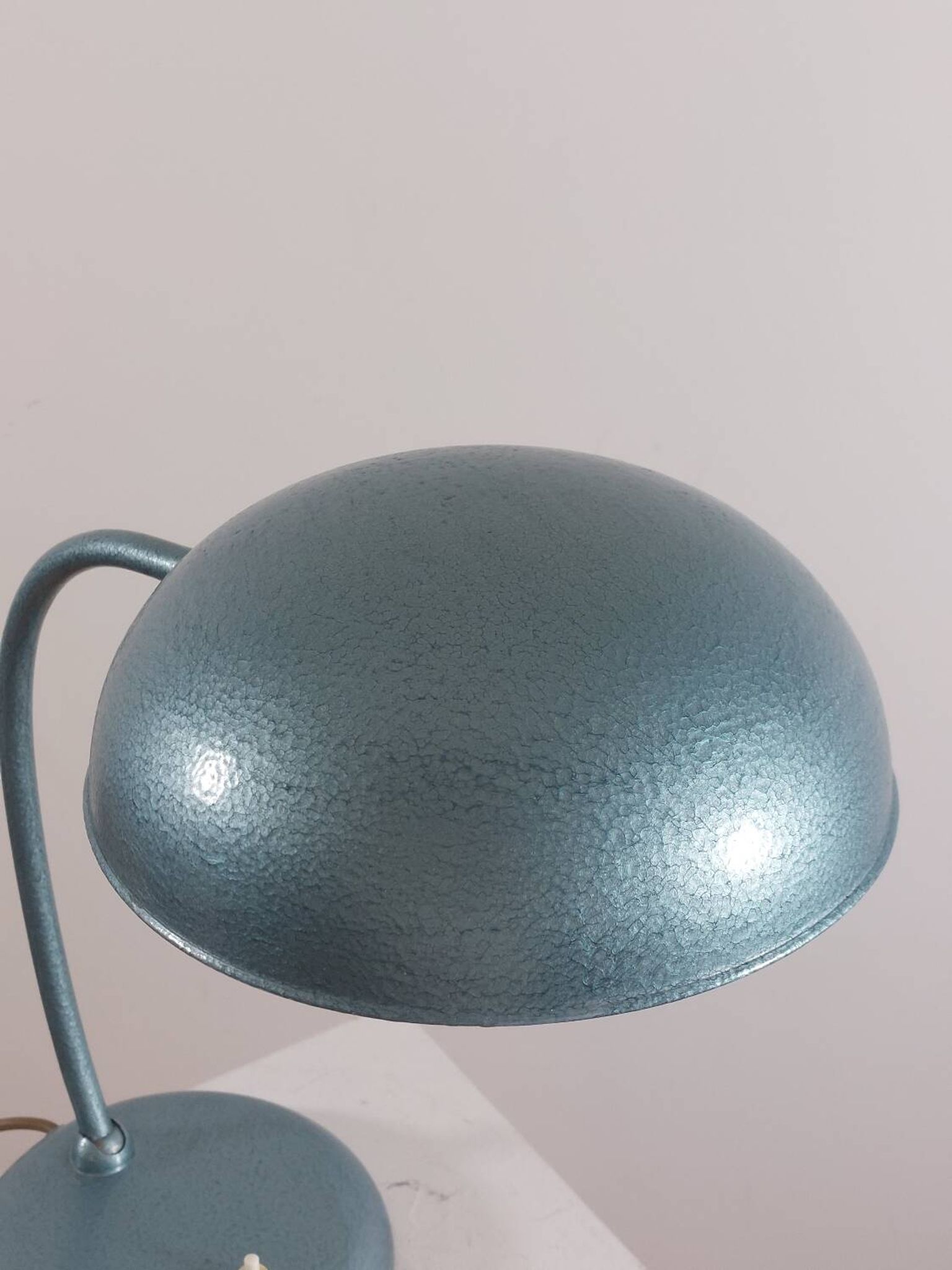 Bauhaus-style workshop desk lamp from the 1940s by Gebrüder Cosack