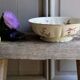 Flat porcelain bowl B & C Limoges L. Bernardaud & Cie France