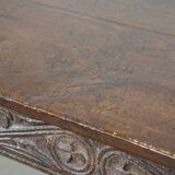 Antique English side table/hall table from the early 18th century