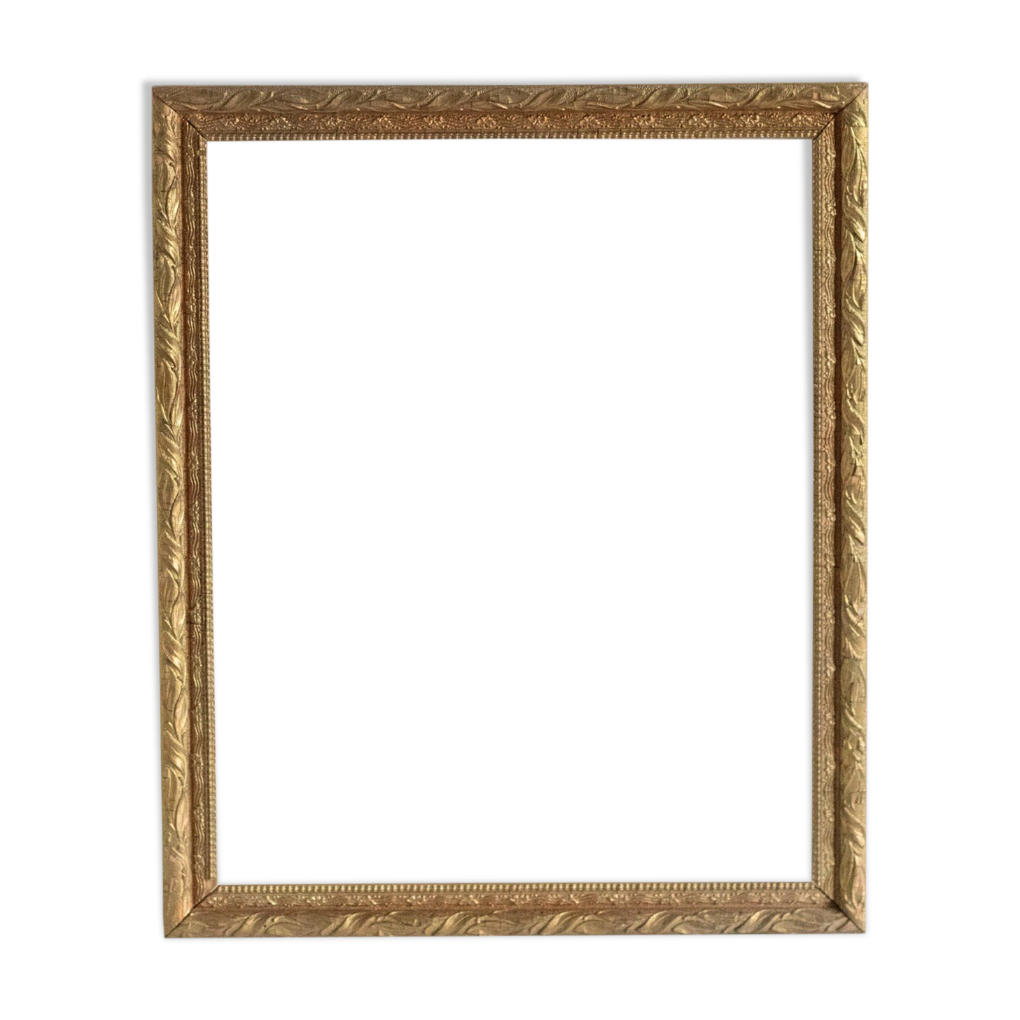 Old golden frame