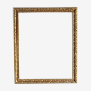 Old golden frame