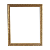 Old golden frame