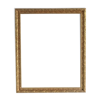 Old golden frame