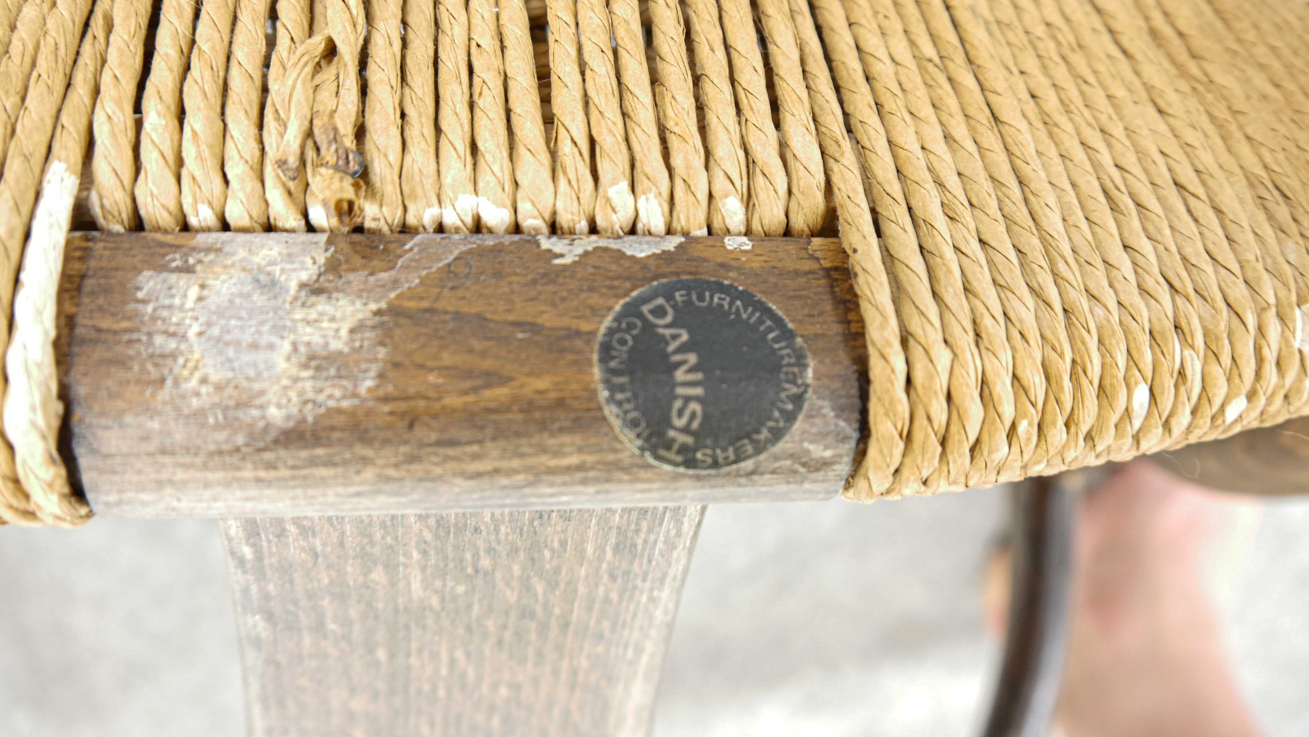 Pair of CH24 wishbone dining chairs by Hans Wegner for Carl Hansen Denmark