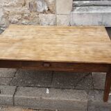 Table basse table de ferme brute