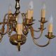 Chandelier style Dutch copper 10 lights