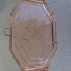 Very pretty pink glass dish in very good condition.