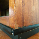 Old craft counter sliding doors