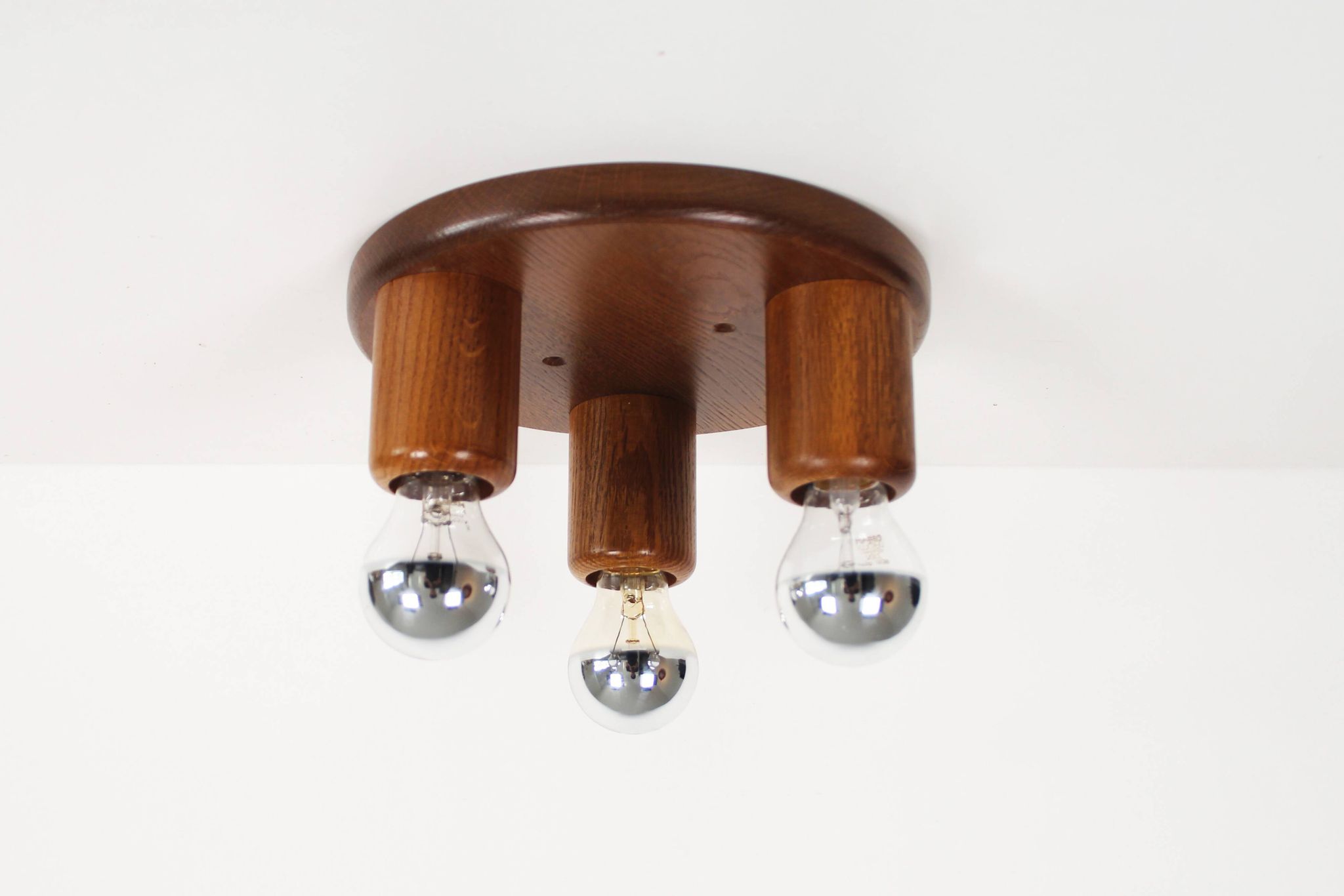 Vintage 1970's old stock 'Japandi' style ceiling or wall light