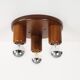 Vintage 1970's old stock 'Japandi' style ceiling or wall light