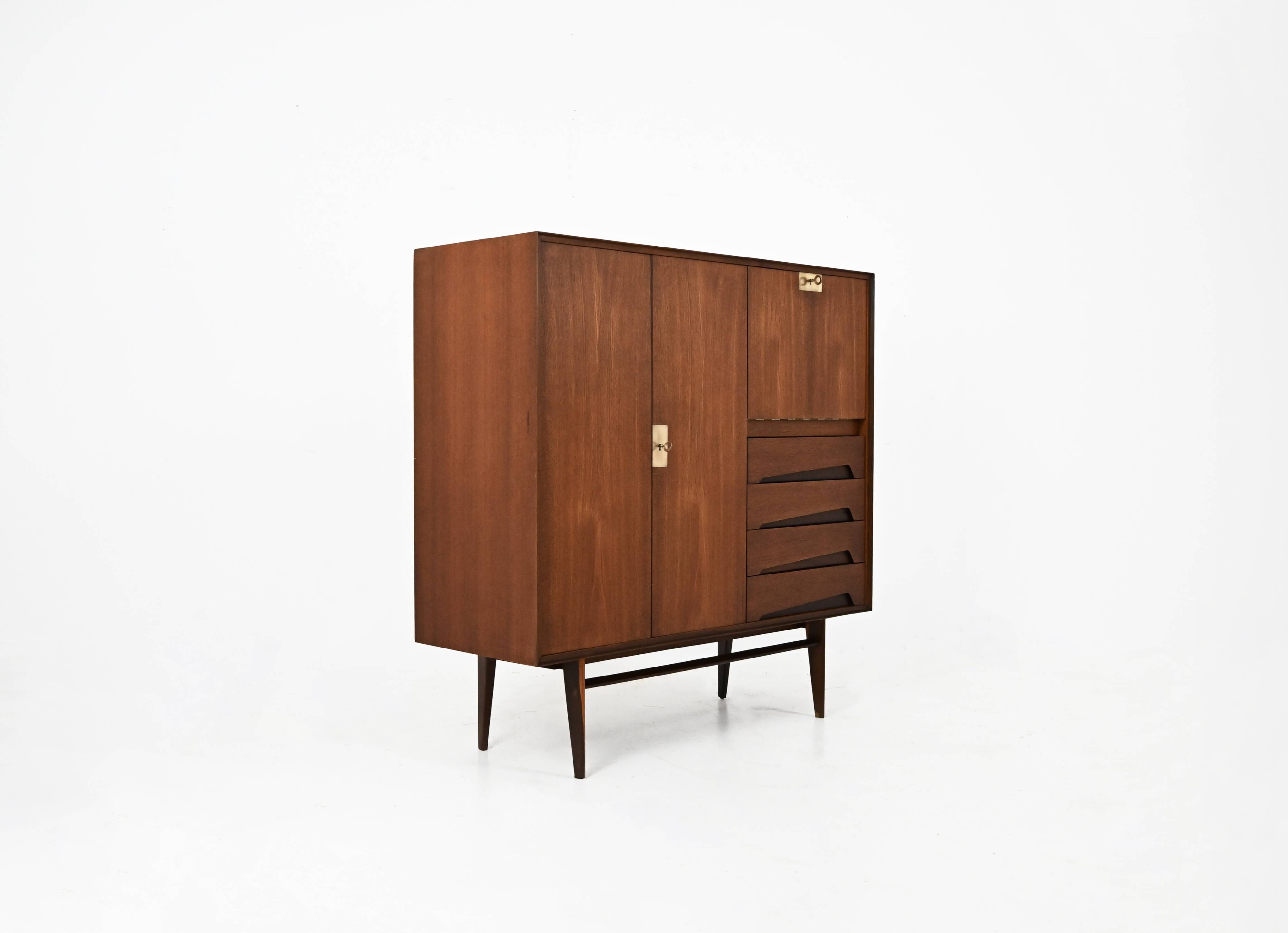 High buffet by Edmondo Palutari for Dassi Mobili Moderni, 1960s