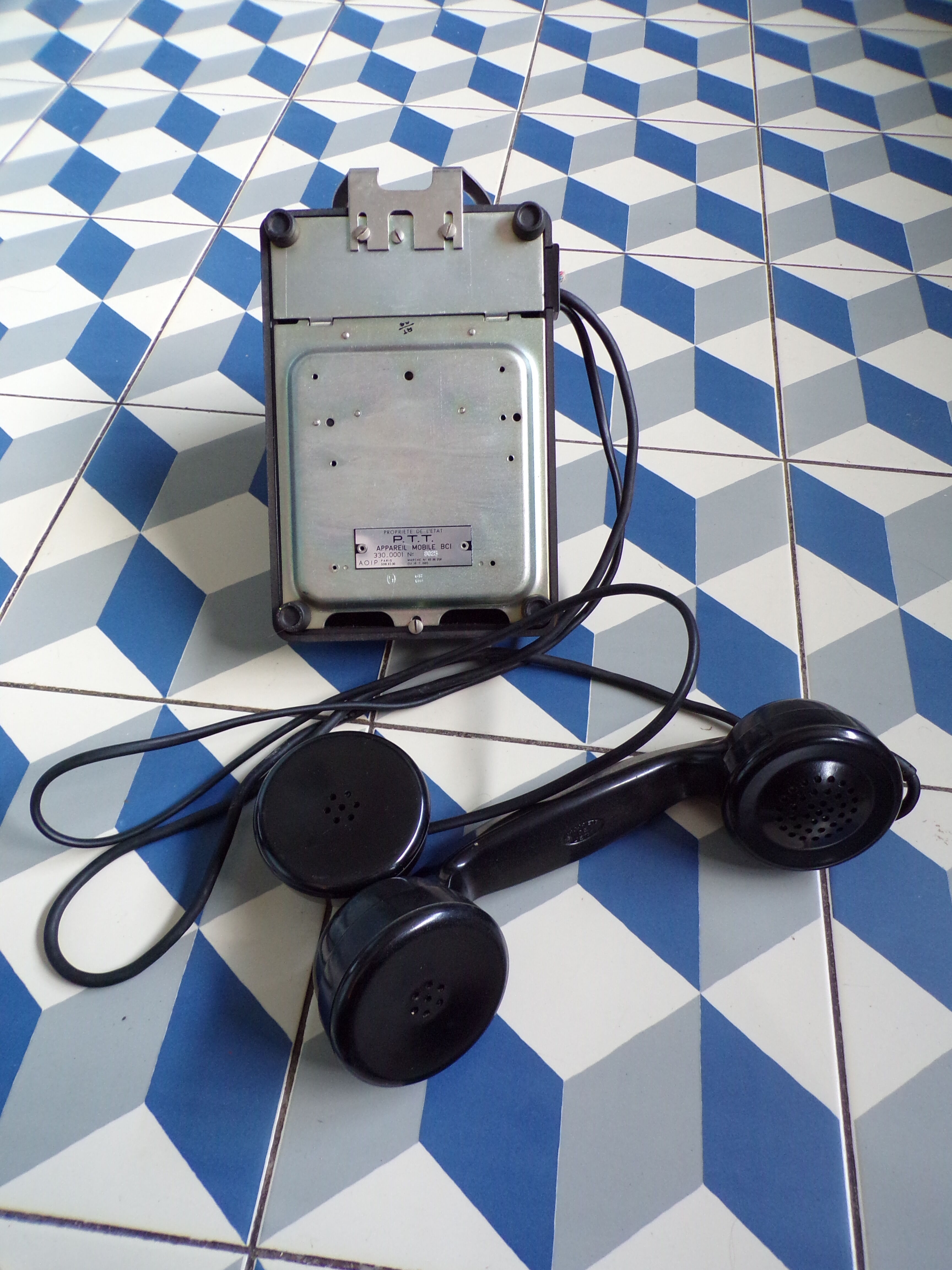 Vintage phone with Bakelite dial