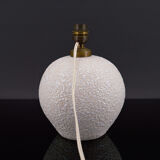 White ceramic lamp Besnard style, circa 1930