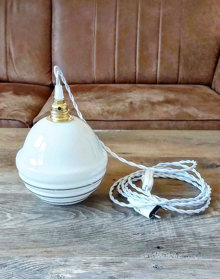 Vintage opaline walker