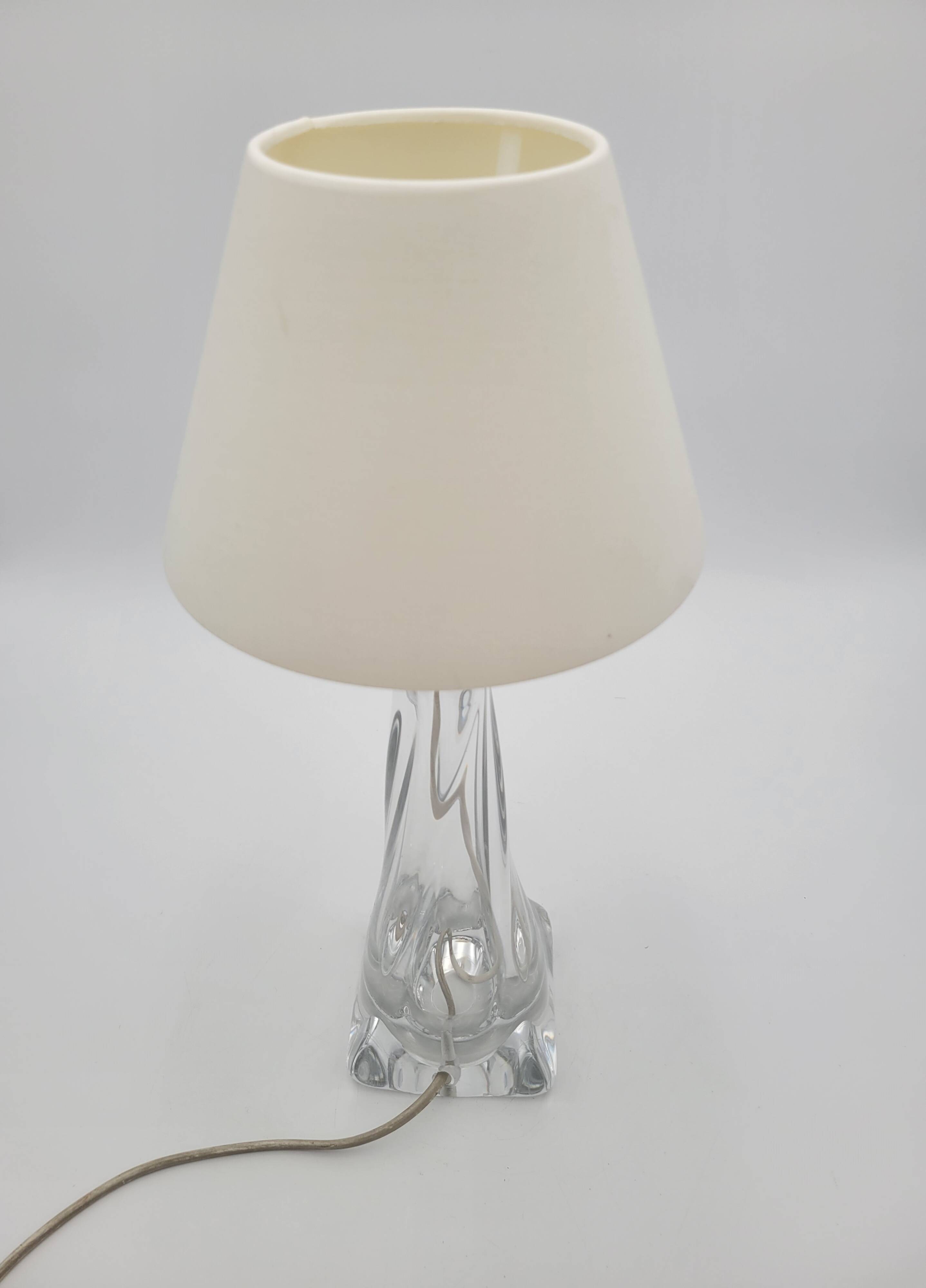 Daum style glass lamp