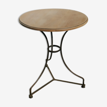 Table bistro pedestal table napoleon 3