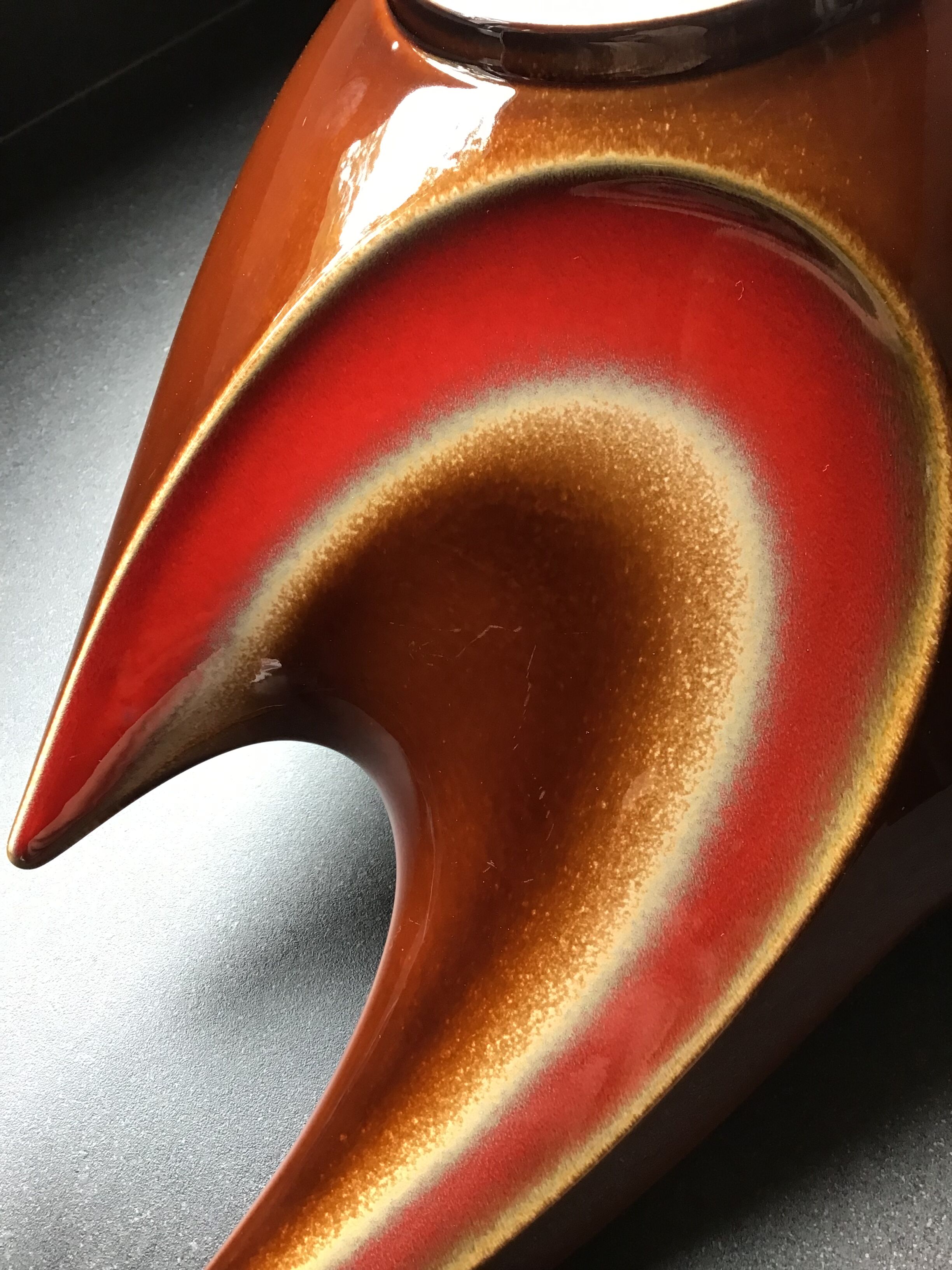 Verceram fruit cup, 50s-60s