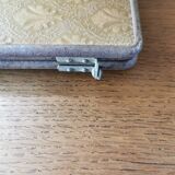 Antique triptych barber mirror