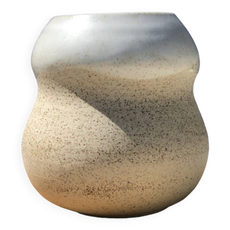Unique Kilimanjaro vase in ceramic stoneware