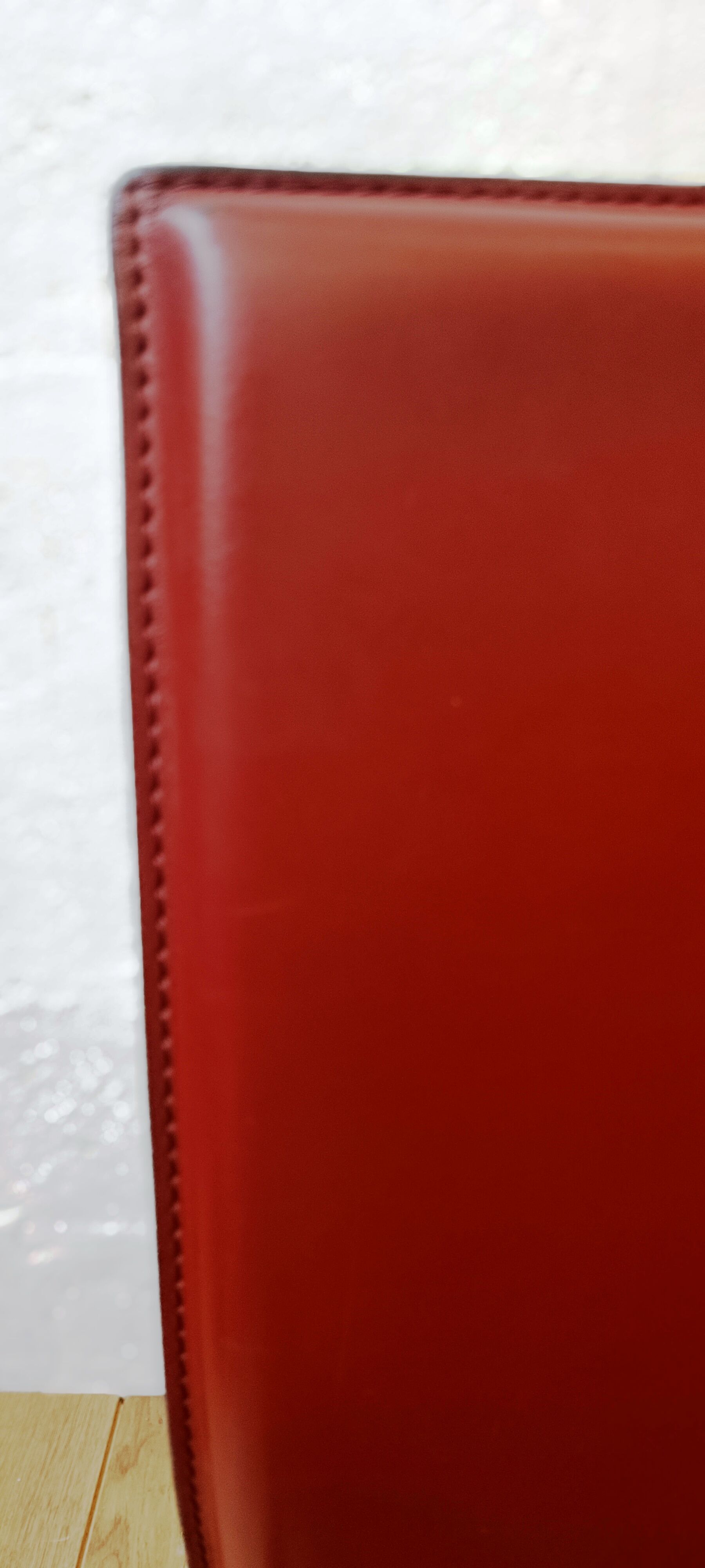 Vintage leather dining chair