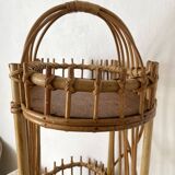 Rattan mini bar from the 60s-70s.