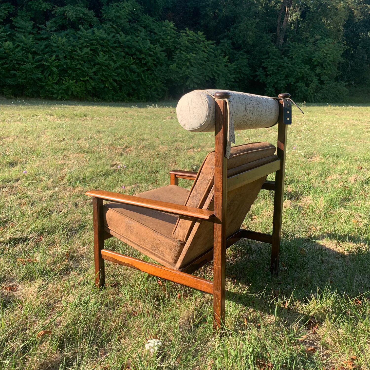 Brazilian rosewood armchair from the 60s, Tônico