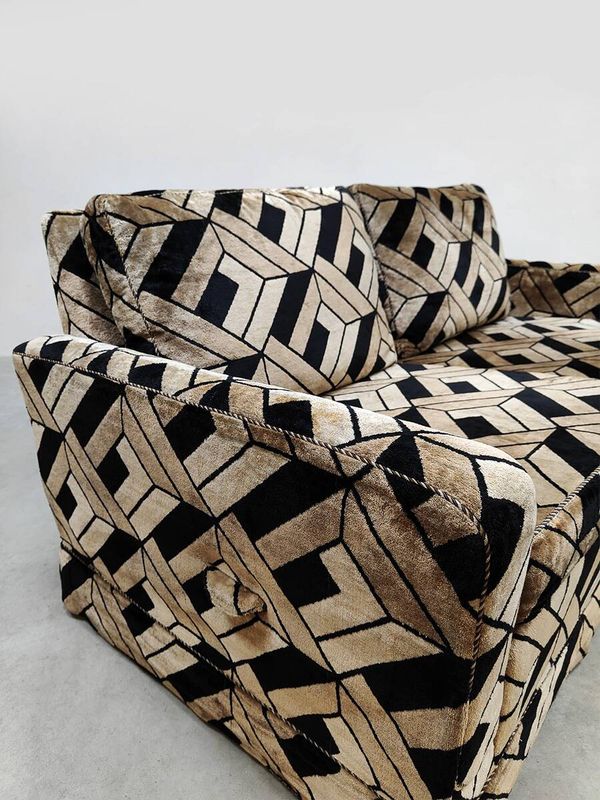 Canapé-lit 2 places vintage « Geometric deluxe »