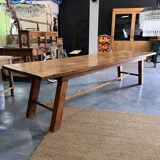 Oak farmhouse table