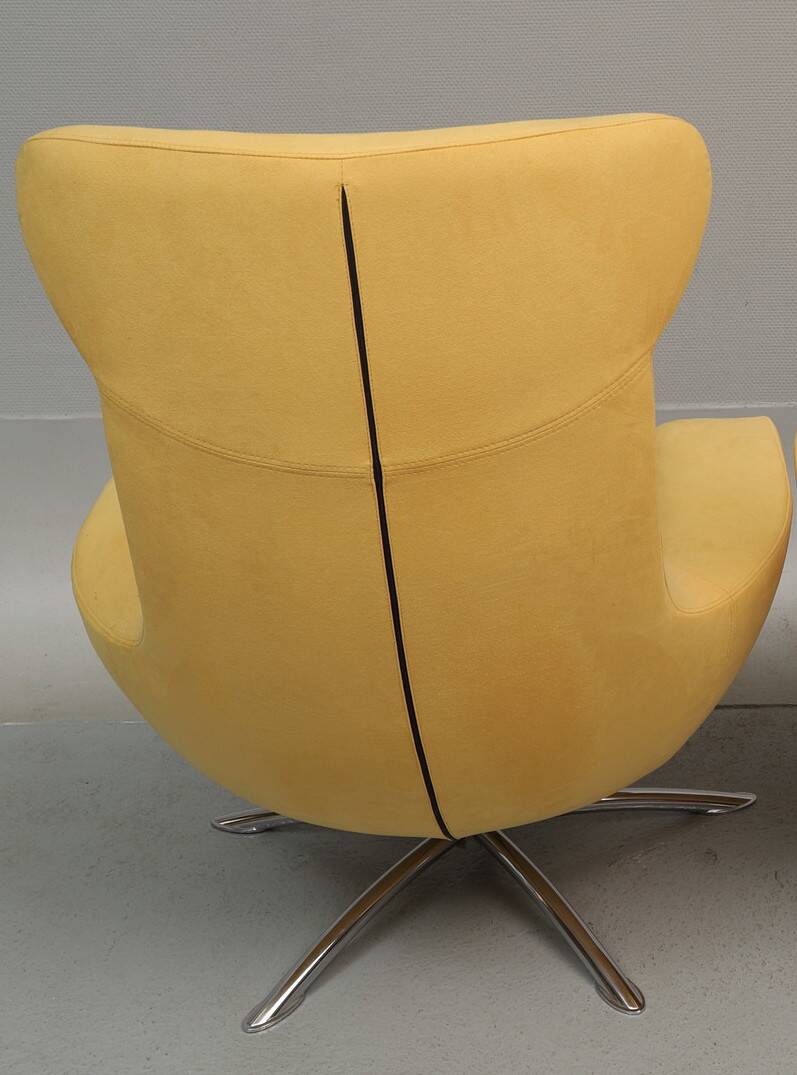 Balou armchair and footrest