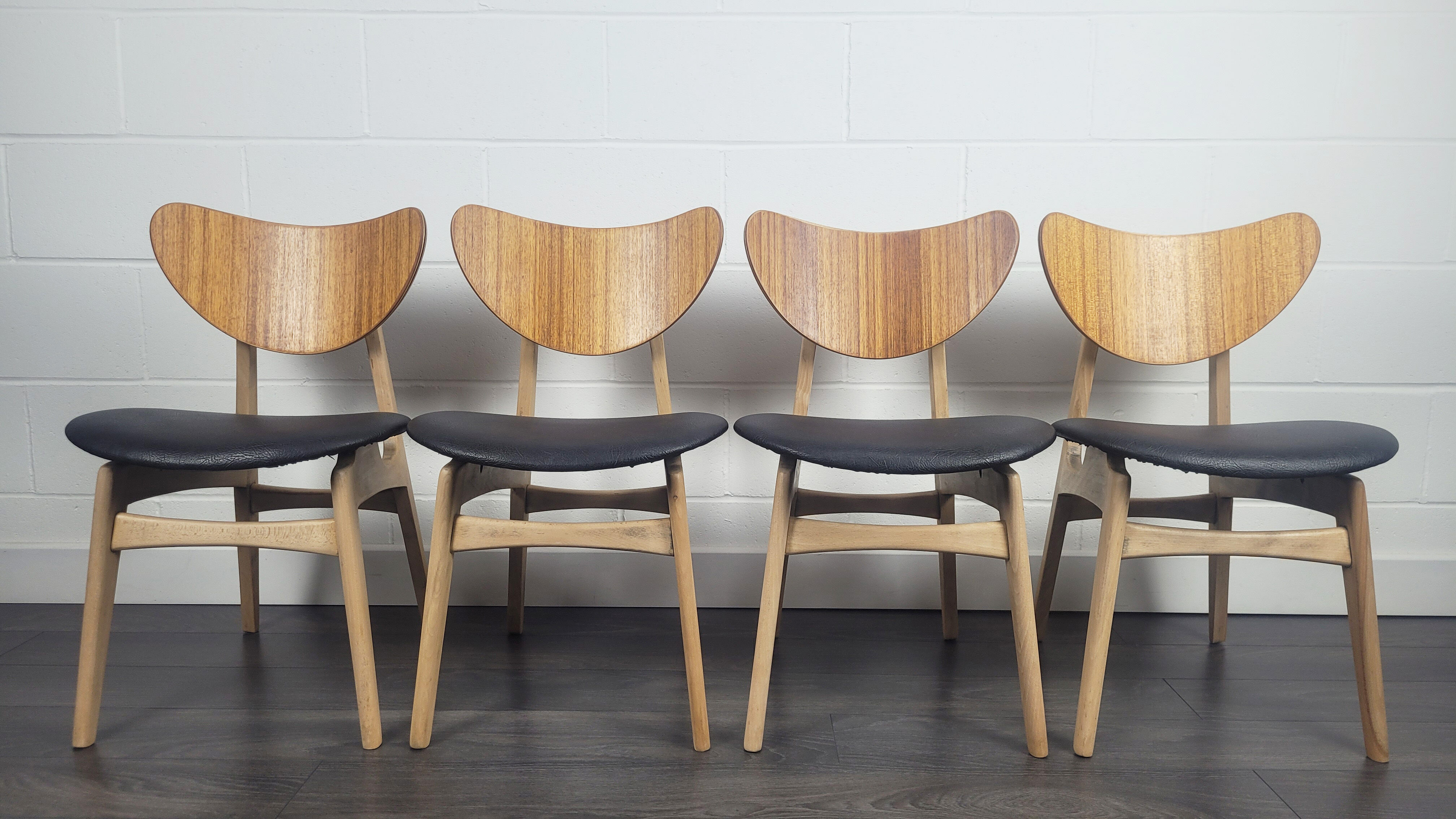 Set of 4 G Plan Butterfly Chairs, 1950s