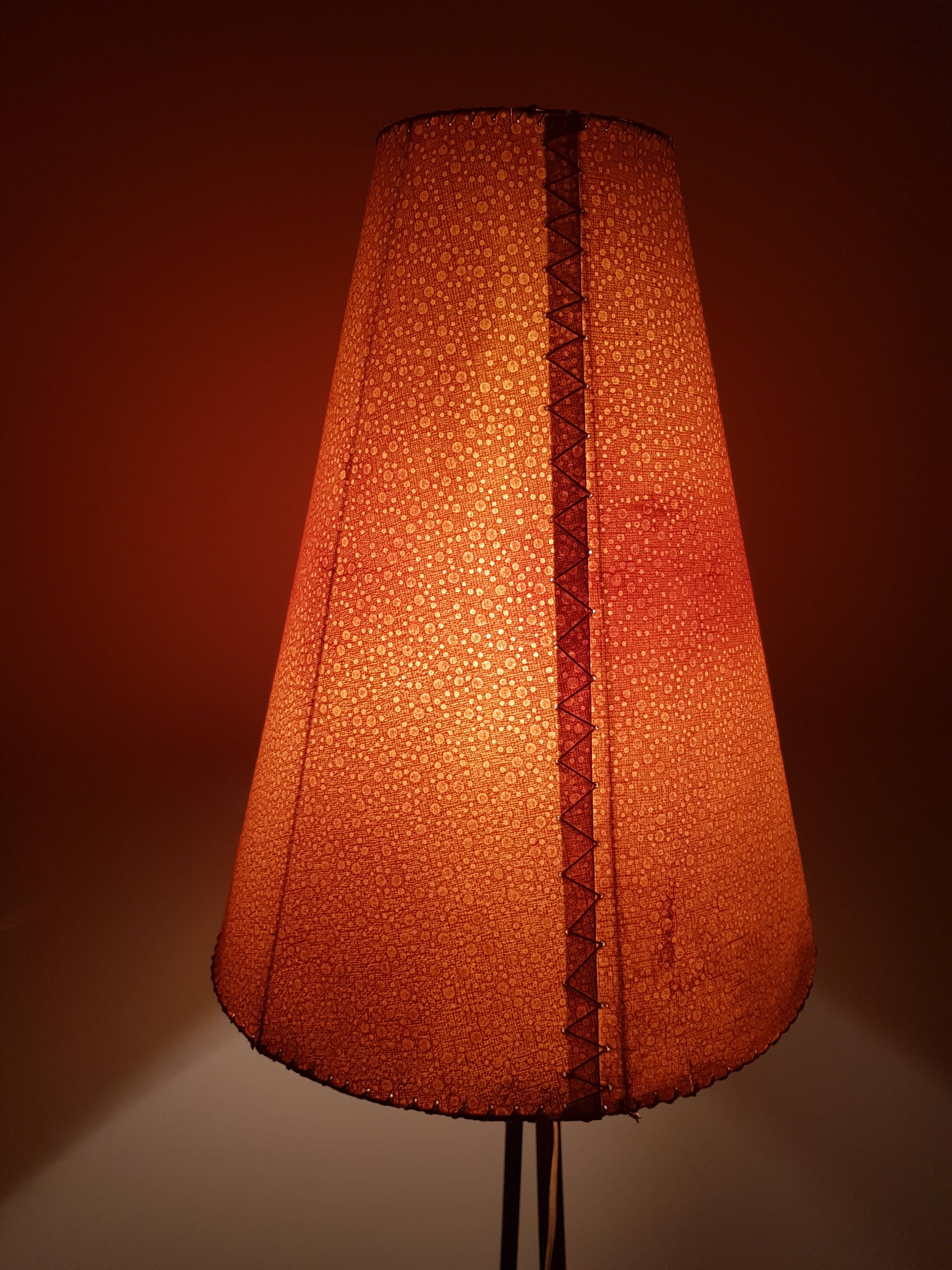 Brutalist Floor Lamp / Austria / 1940s.