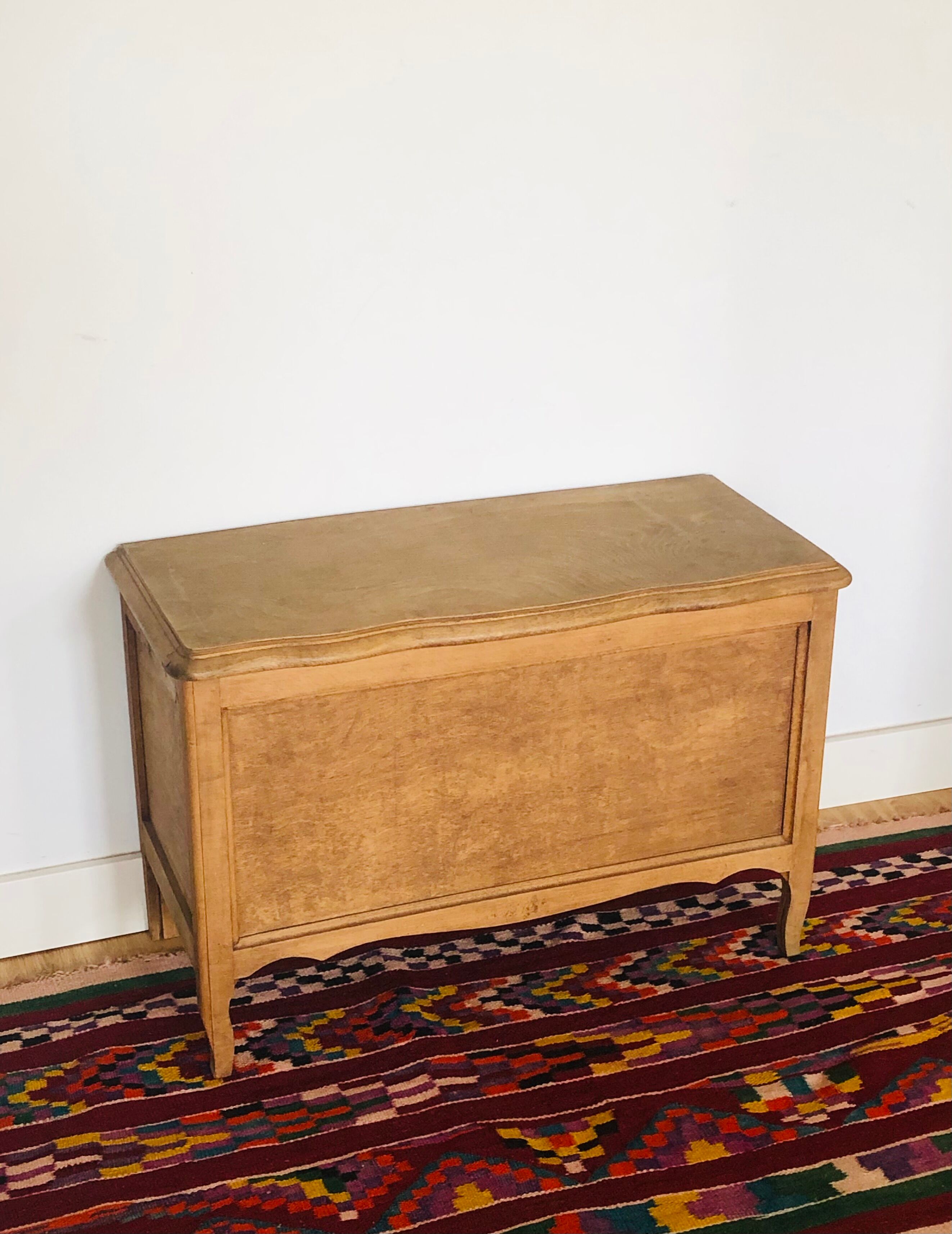 Old wooden storage box L75cm