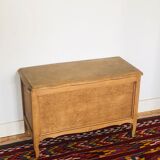 Old wooden storage box L75cm