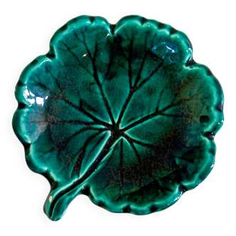 Slip tray, Leaf model, Green, 1960 - 12 X 13 cm