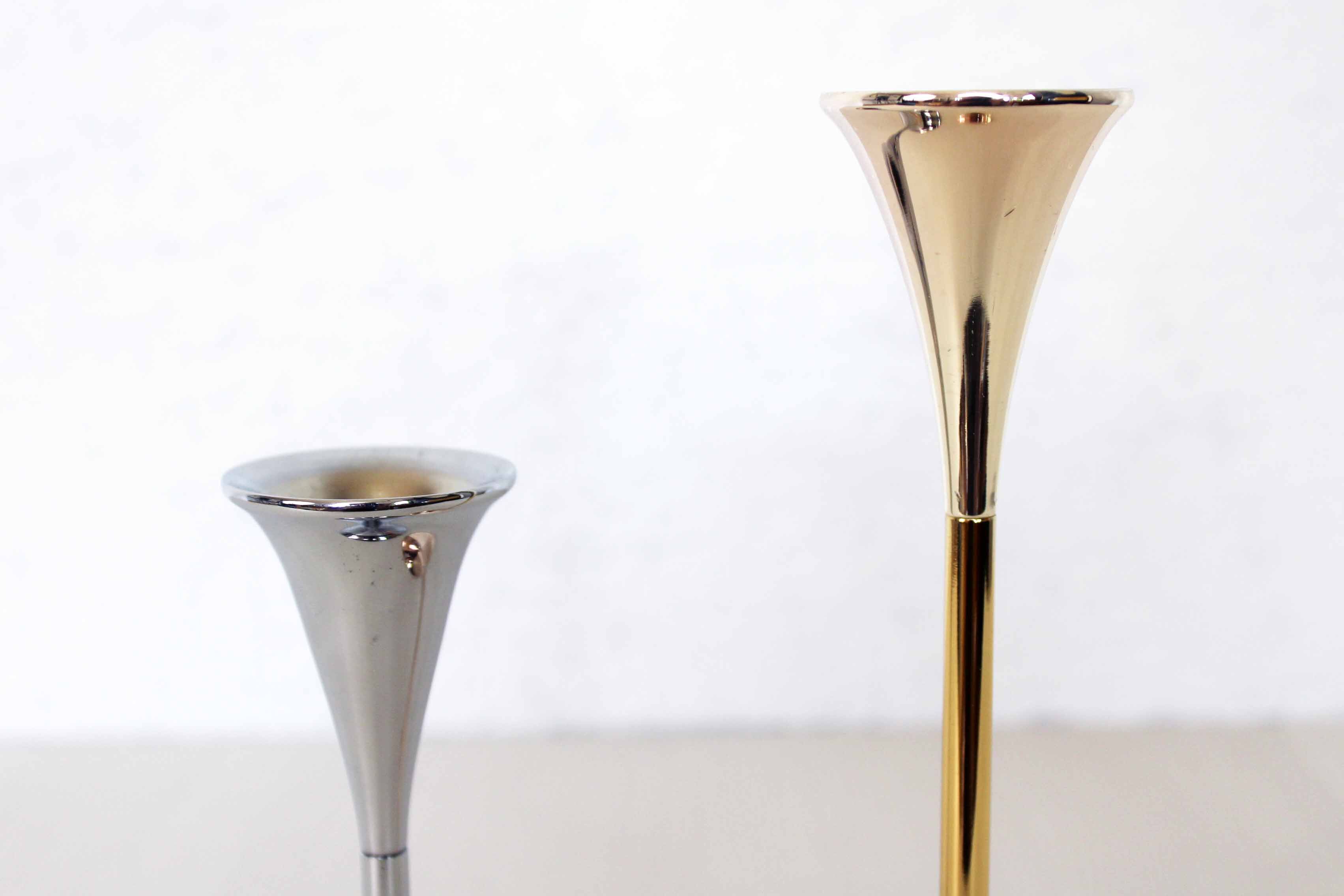 Pair of Freddie Andersen candlesticks
