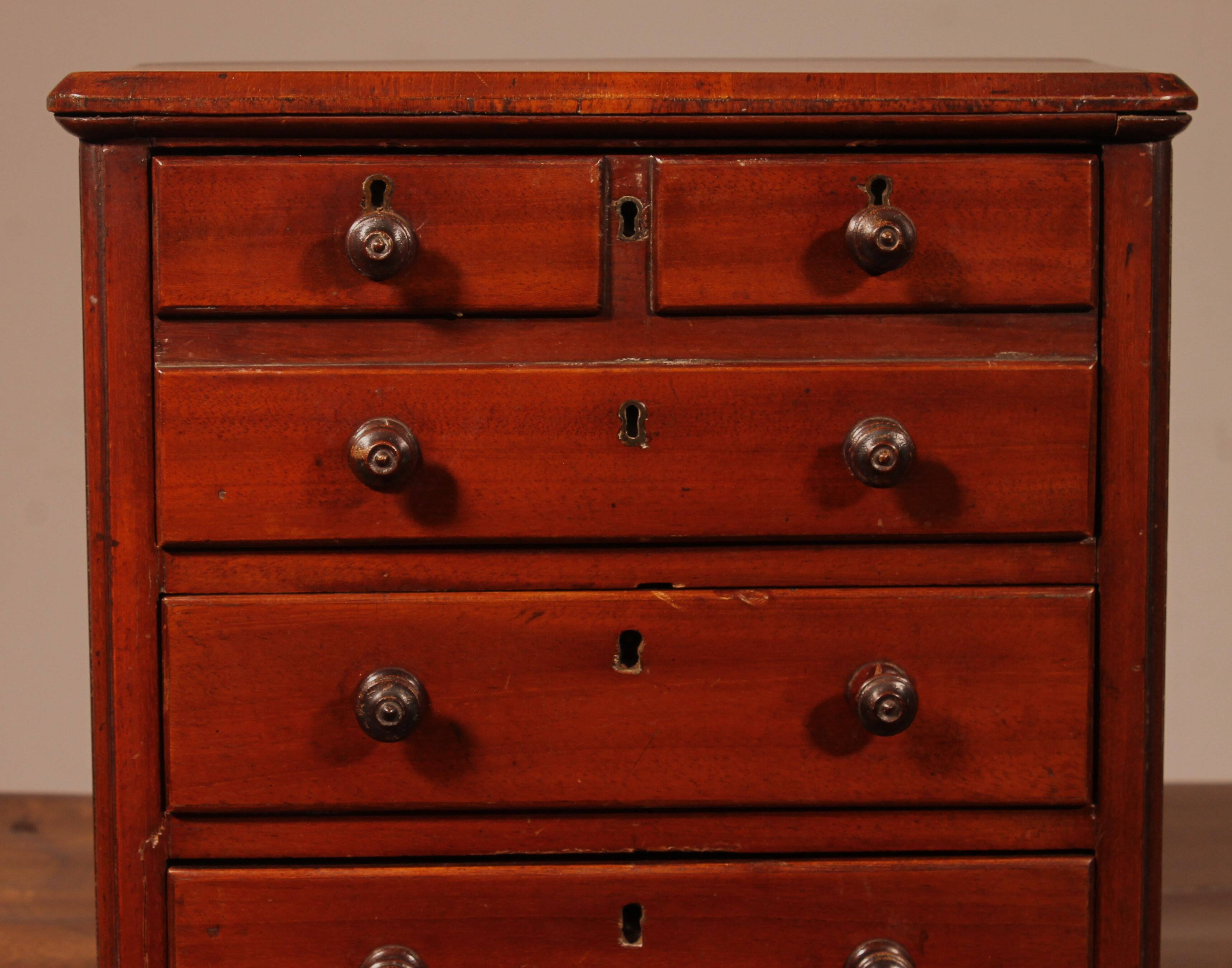 19th Century Mahogany Master Commode
