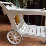 Garden serving table