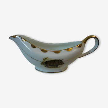 Saucière porcelaine vintage