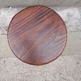 Tabouret tripode bois perlé