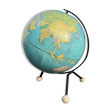 Vintage globe Taride tripod world map