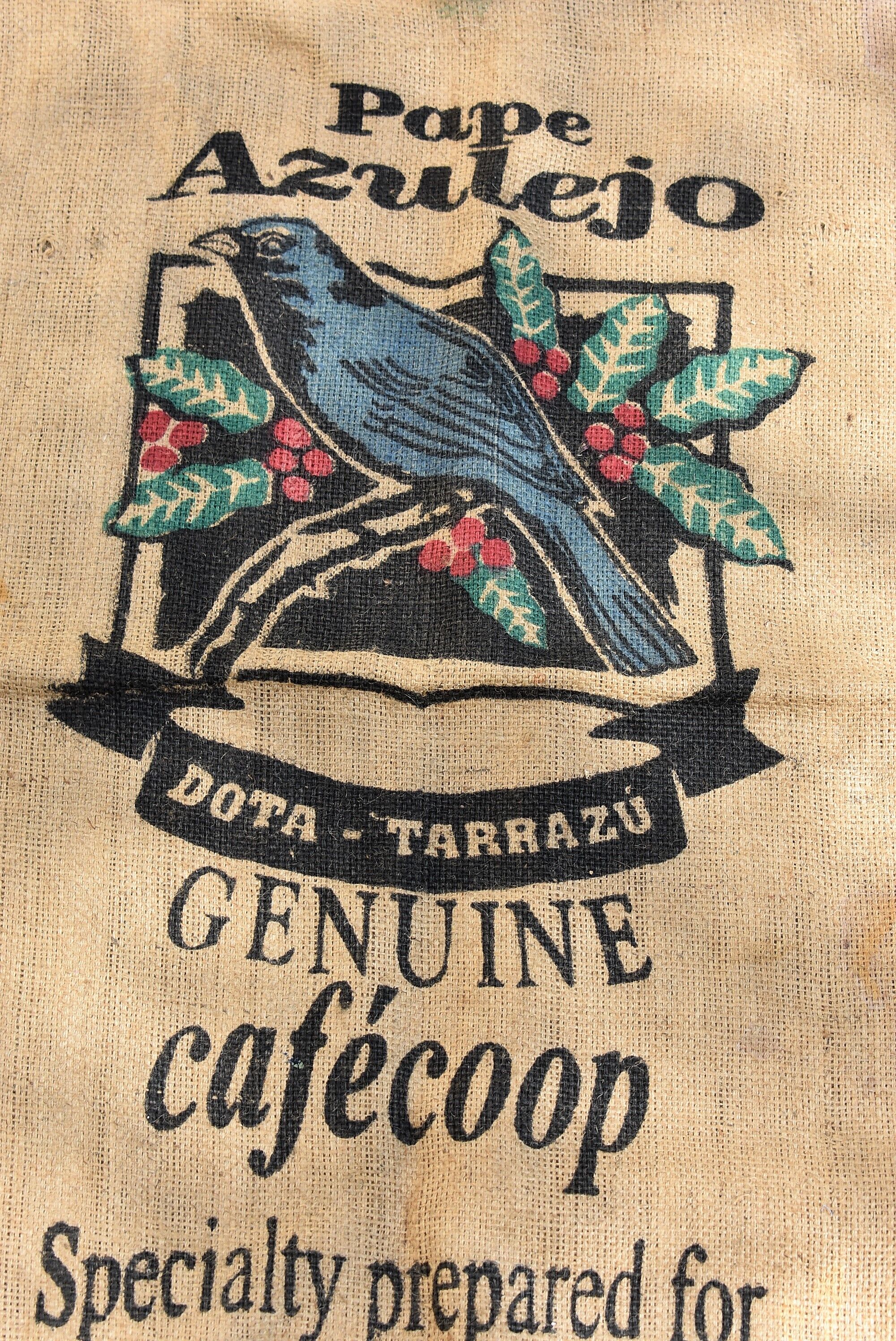Jute bag Costa Rica coffee