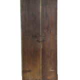 Old indian door green piece and patina of origin 120x20x200cm